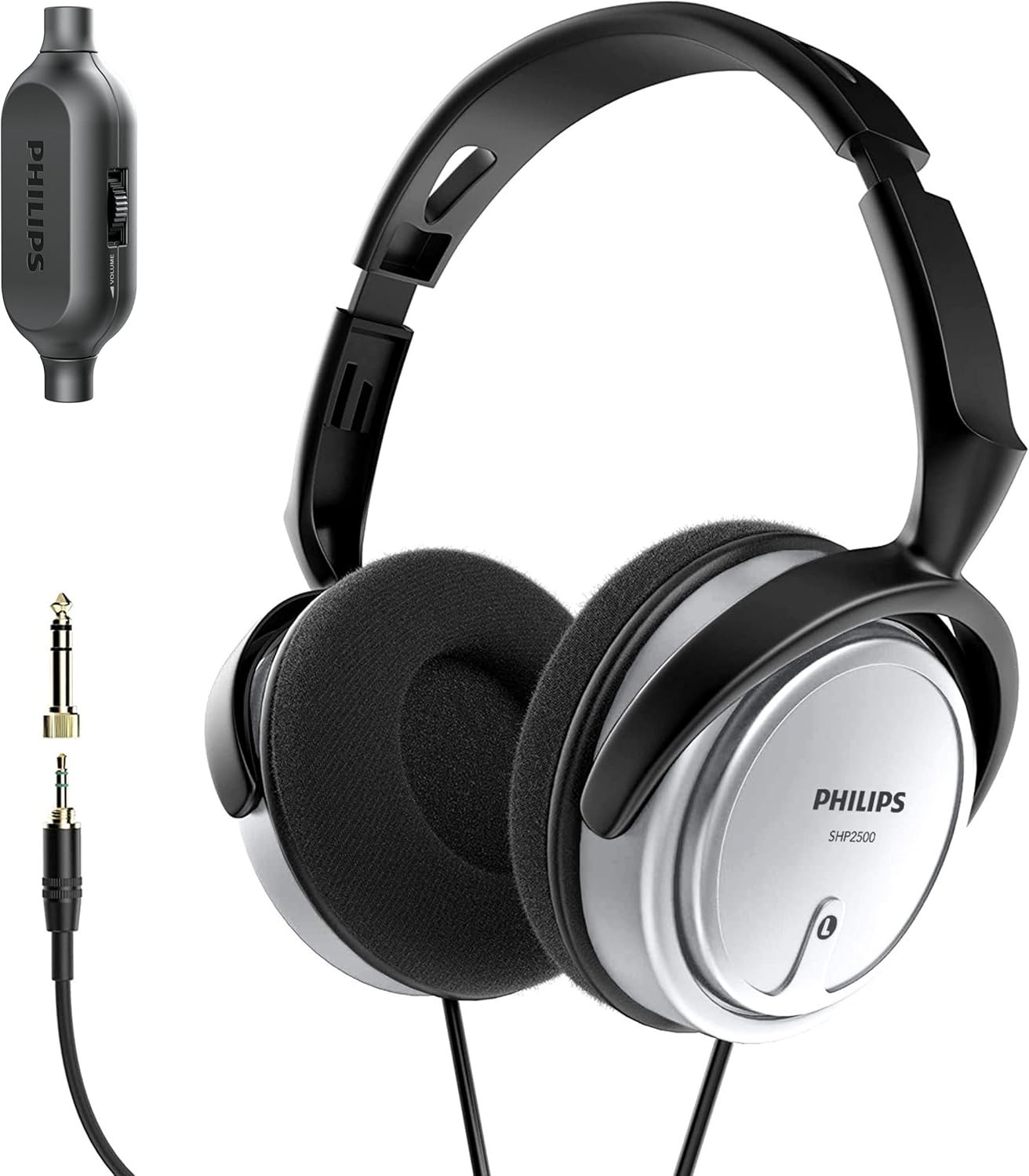 PHILIPS Over Ear Wired Stereo Headphones Studio Monitoring and Recording Headset