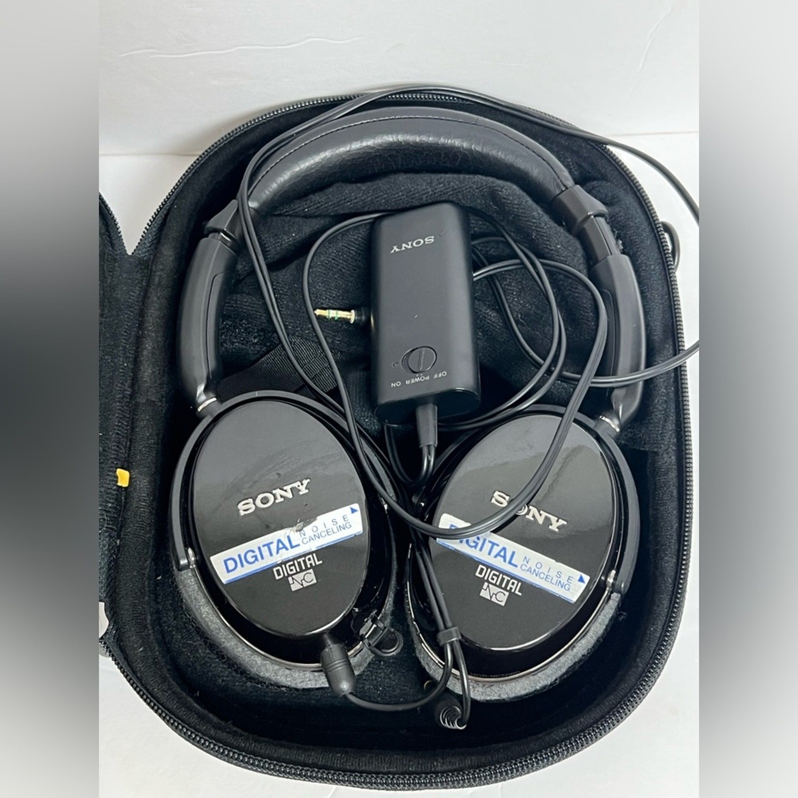 Sony MDR-NC500D Wired Noise Canceling Headband Headphones – Black