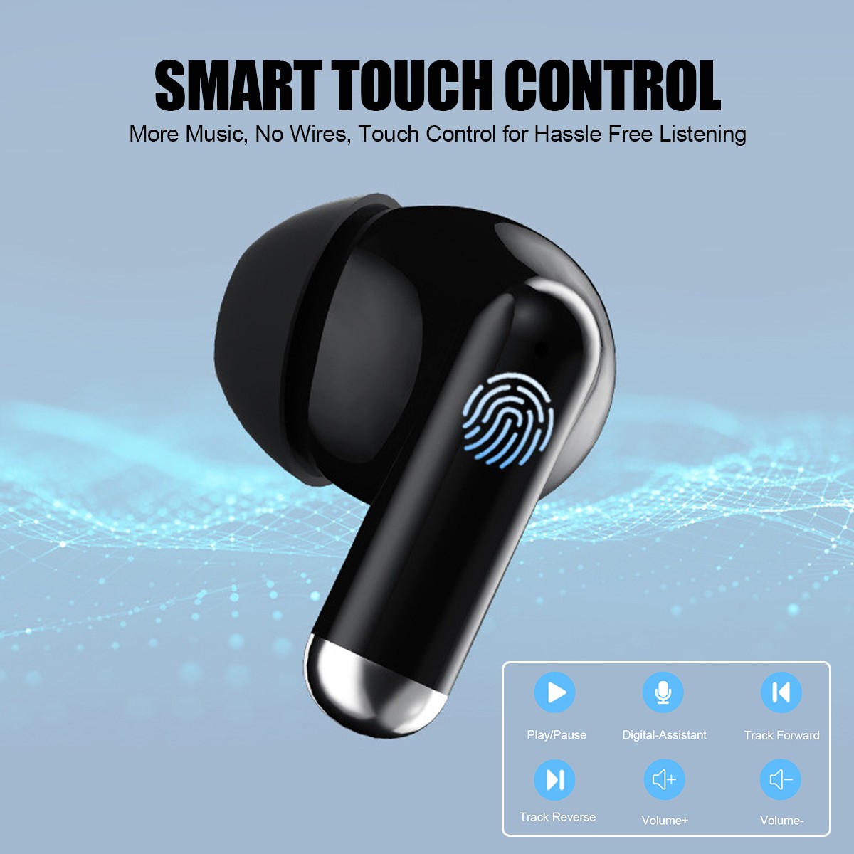 Translator Earbuds 144 Languages Real Time Translator Earphones Smart Voice ..