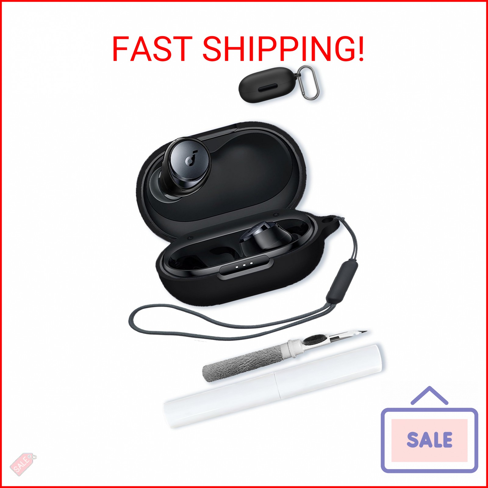 Case for Soundcore by Anker Space A40 Adaptive Active Noise Cancelling Wireless