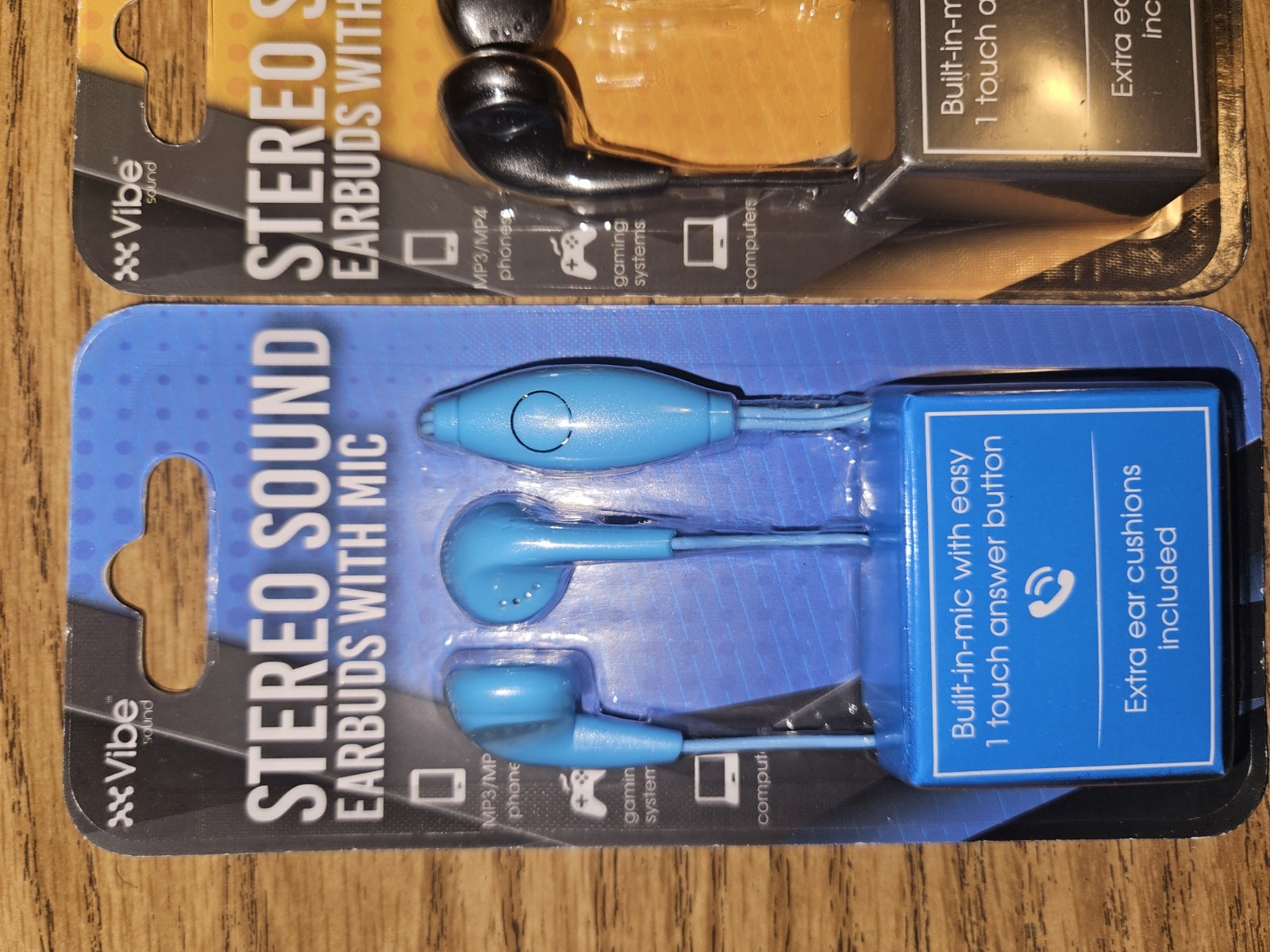 Stereosound Earbuds With Mic bundle 3 pack