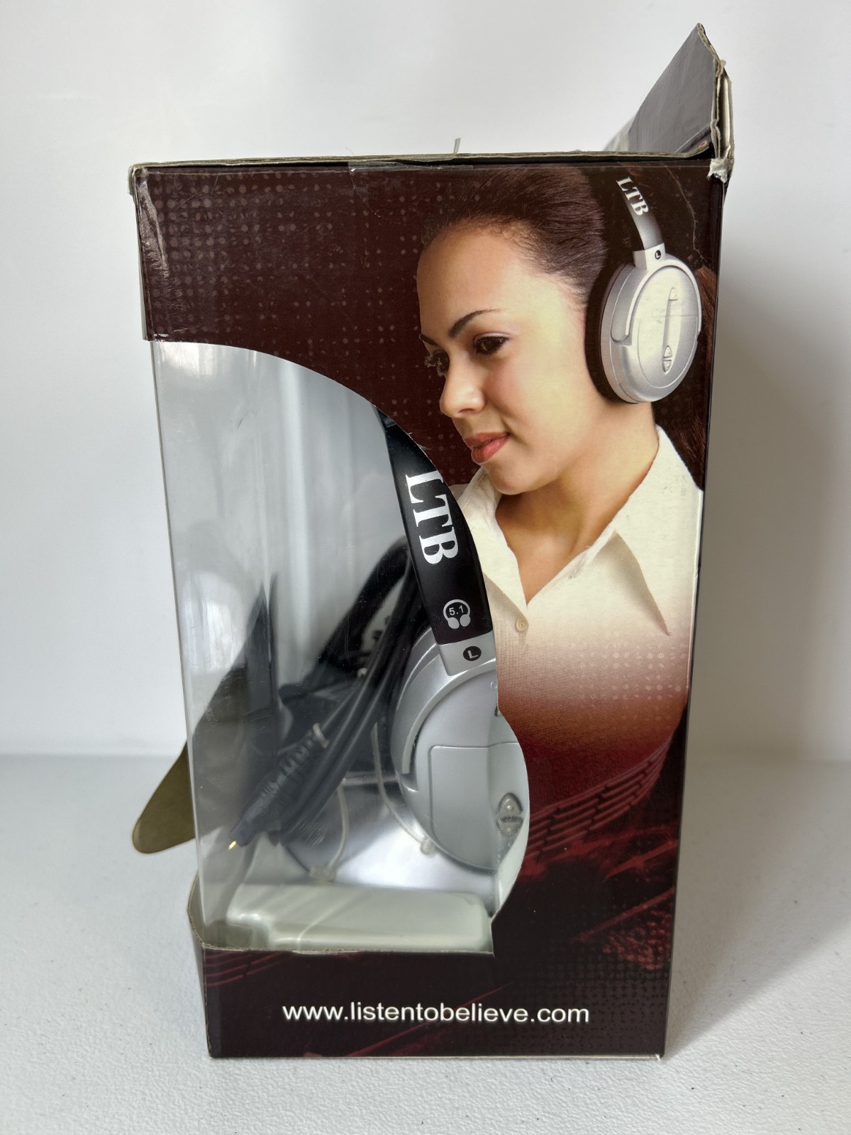 VTG LTB Cinema 1 True Digital 2.4GHz Wireless 5.1 Surround Sound 6 Ch Headphones