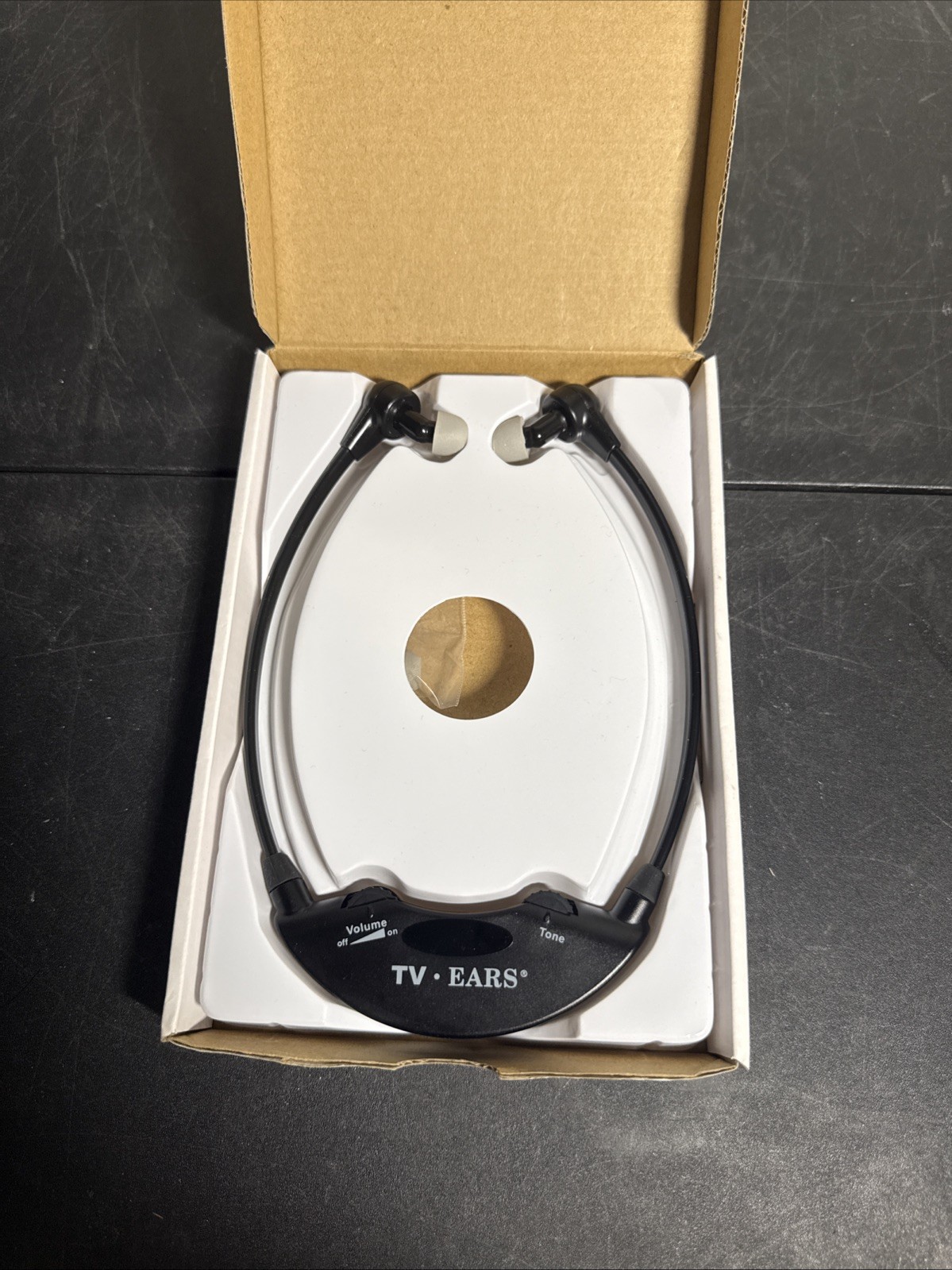 TV Ears 5.0 Wireless Headset – Black Open Box Read
