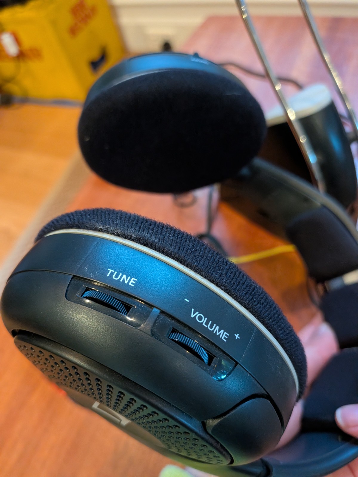 Sennheiser TR 120 II On Ear Wireless RF Headphones with Charging Cradle TR 120