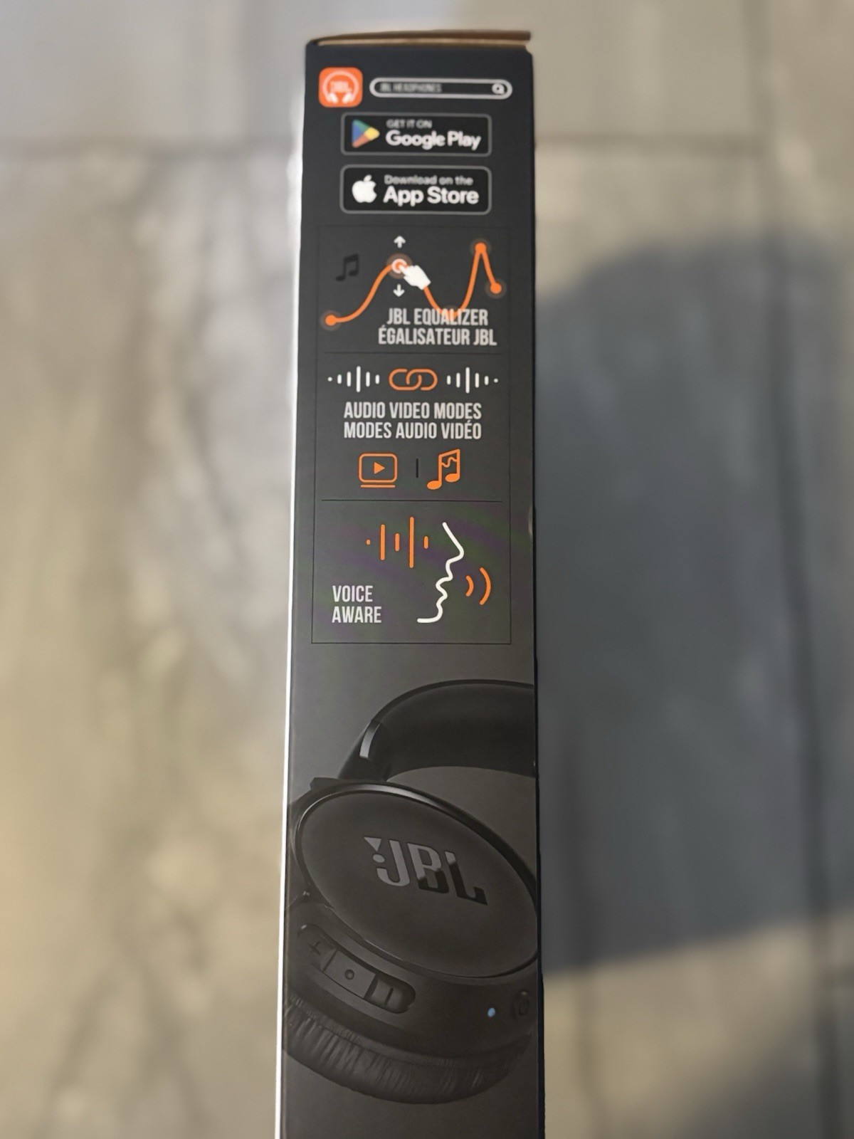 JBL Tune 520BT Wireless On-Ear Headphones Bluetooth 5.3, 57H Battery Black (NEW)