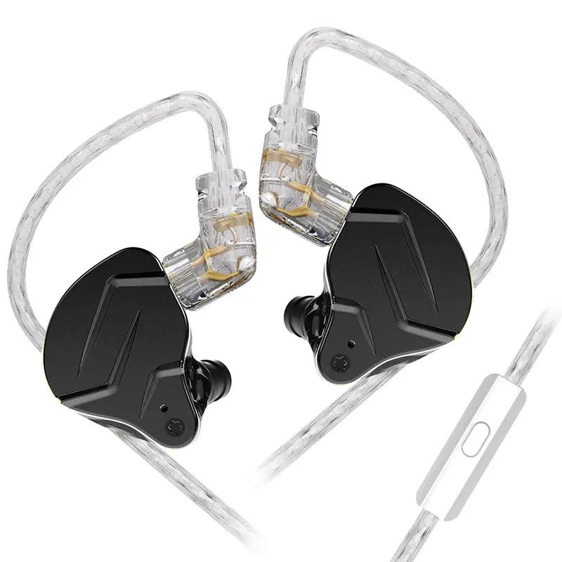 KZ ZSN Pro X Hybrid Driver In-Ear Earphones Metal HIFI Bass Wired Headphones