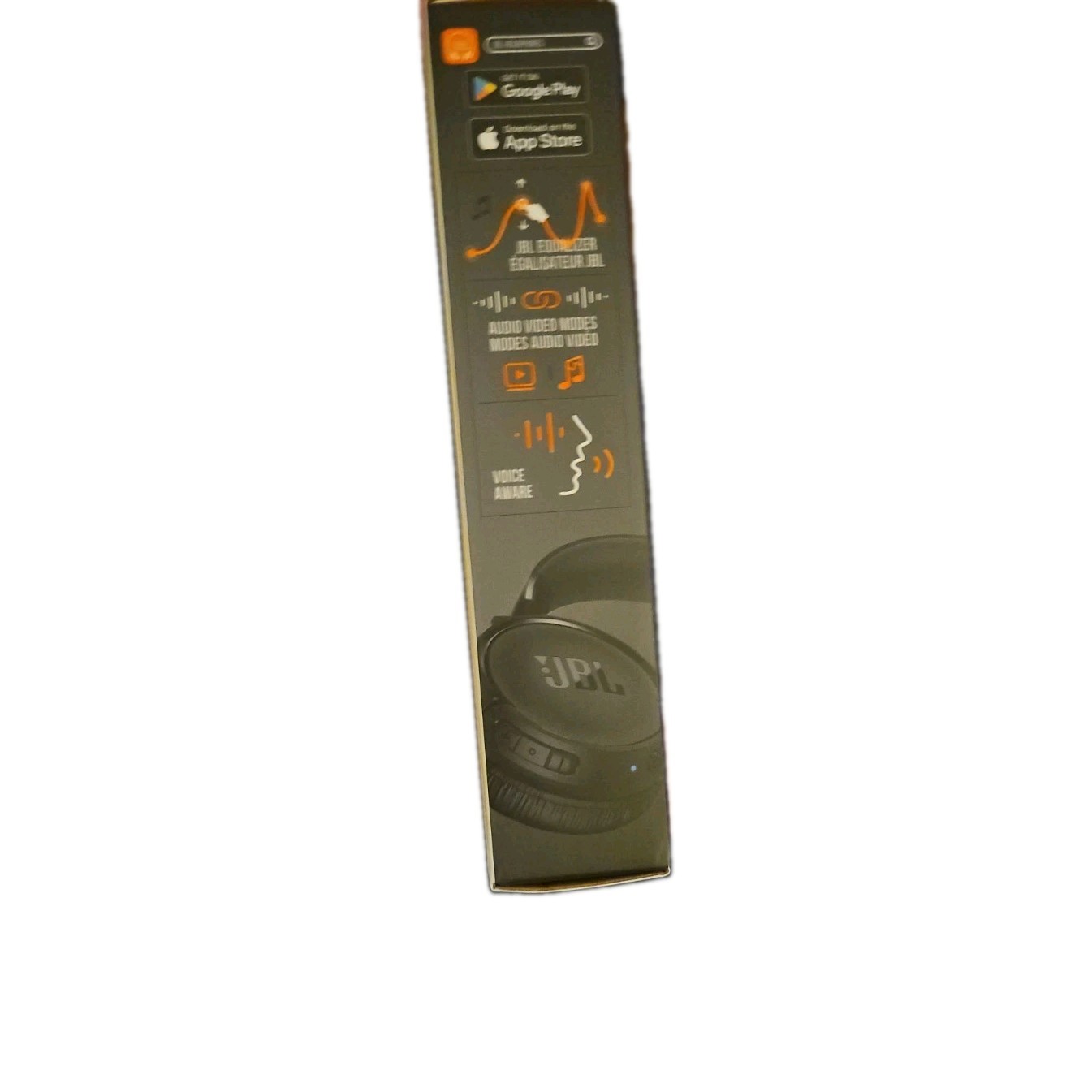 JBL Tune520 Over the Ear Headphones – Black