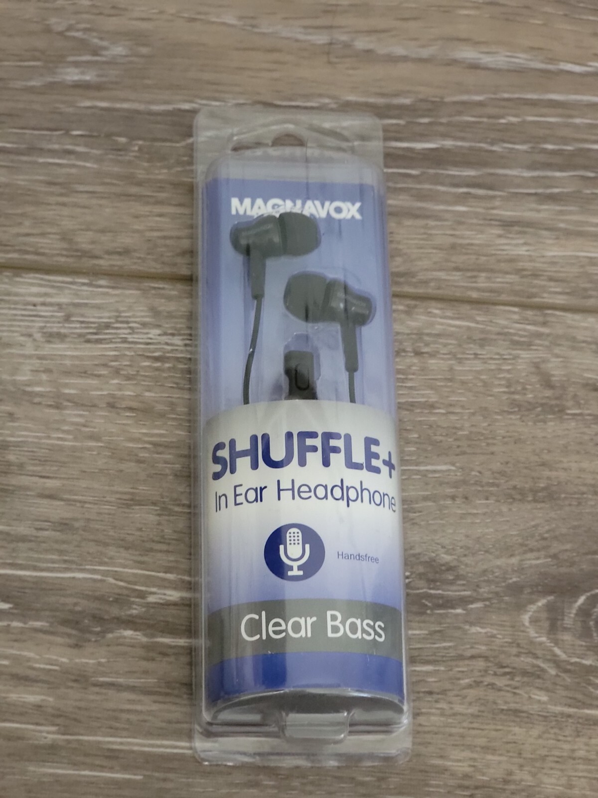 Magnavox Shuffle + MHP4851 In Ear Headphones w/ Handsfree Mic & Music Ctrl