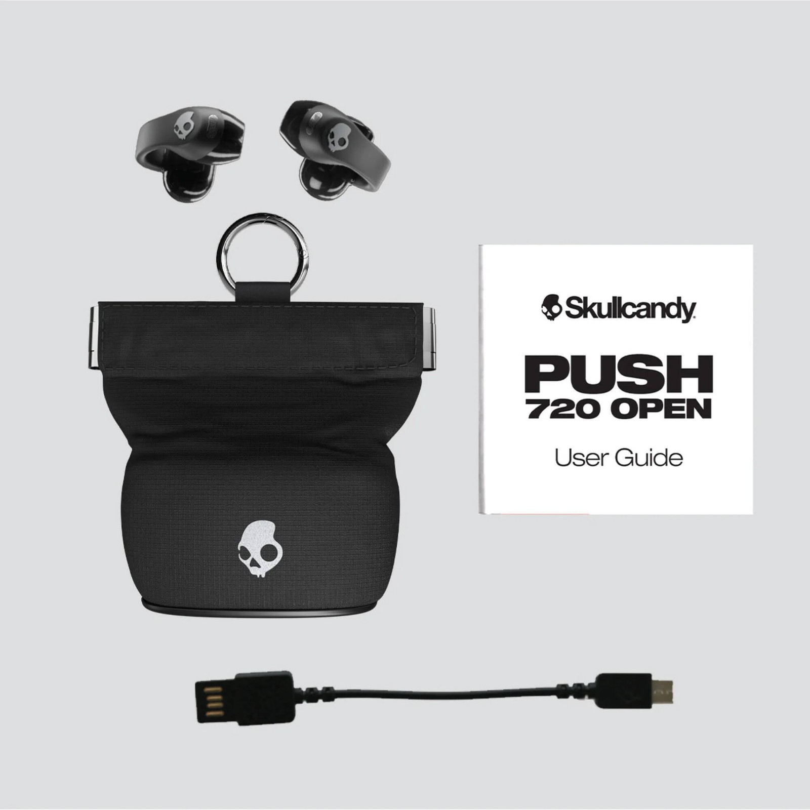 Skullcandy Push 720 Open Ear True Wireless Earbuds (Bone/Gold)