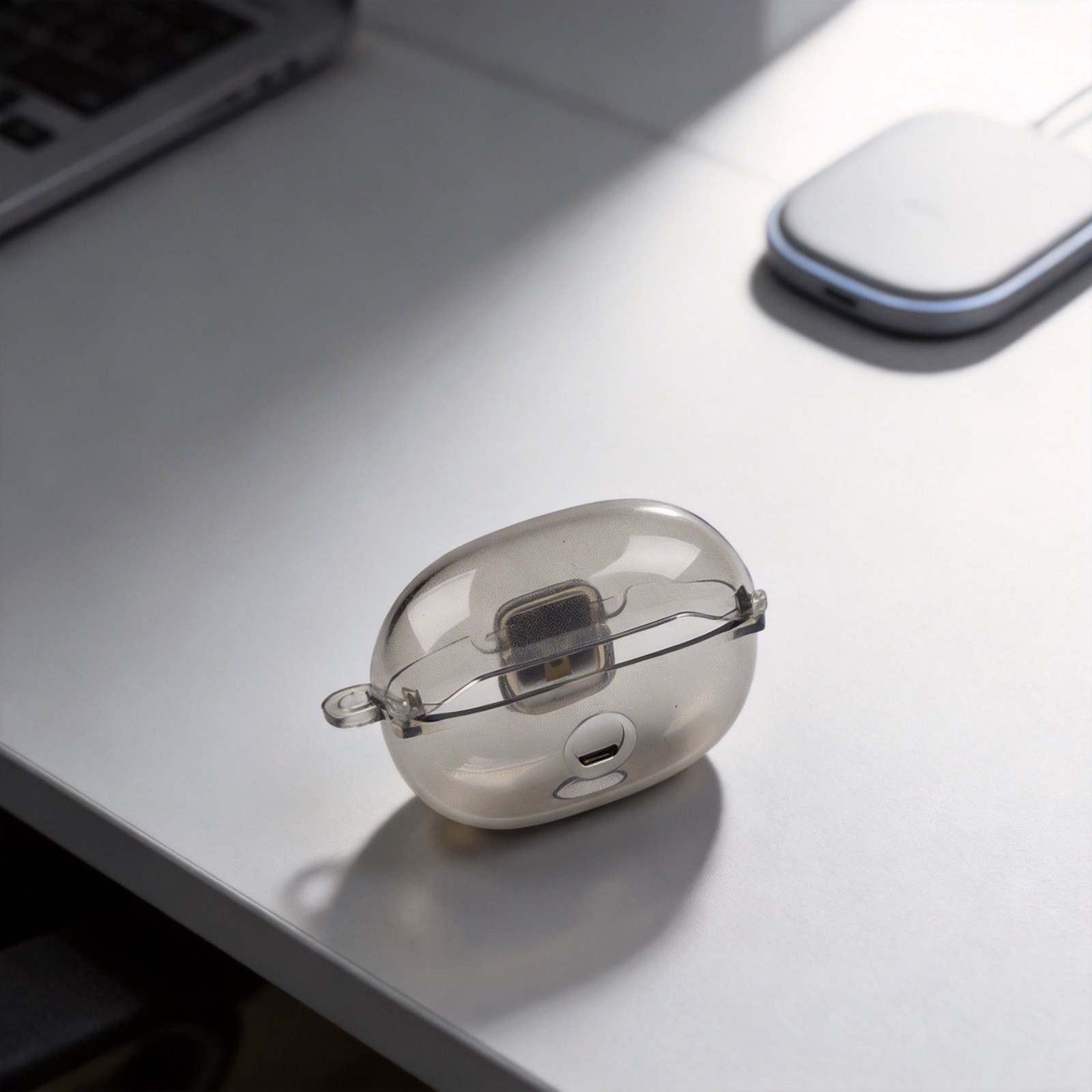 Transparent Protective Case for SHOKZ Open Dots ONE Headset Shock Absorbing