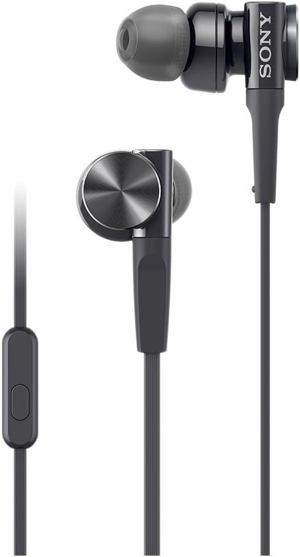 Sony MDR-XB75AP B Earphones Heavy Bass Model In-ear Type Black