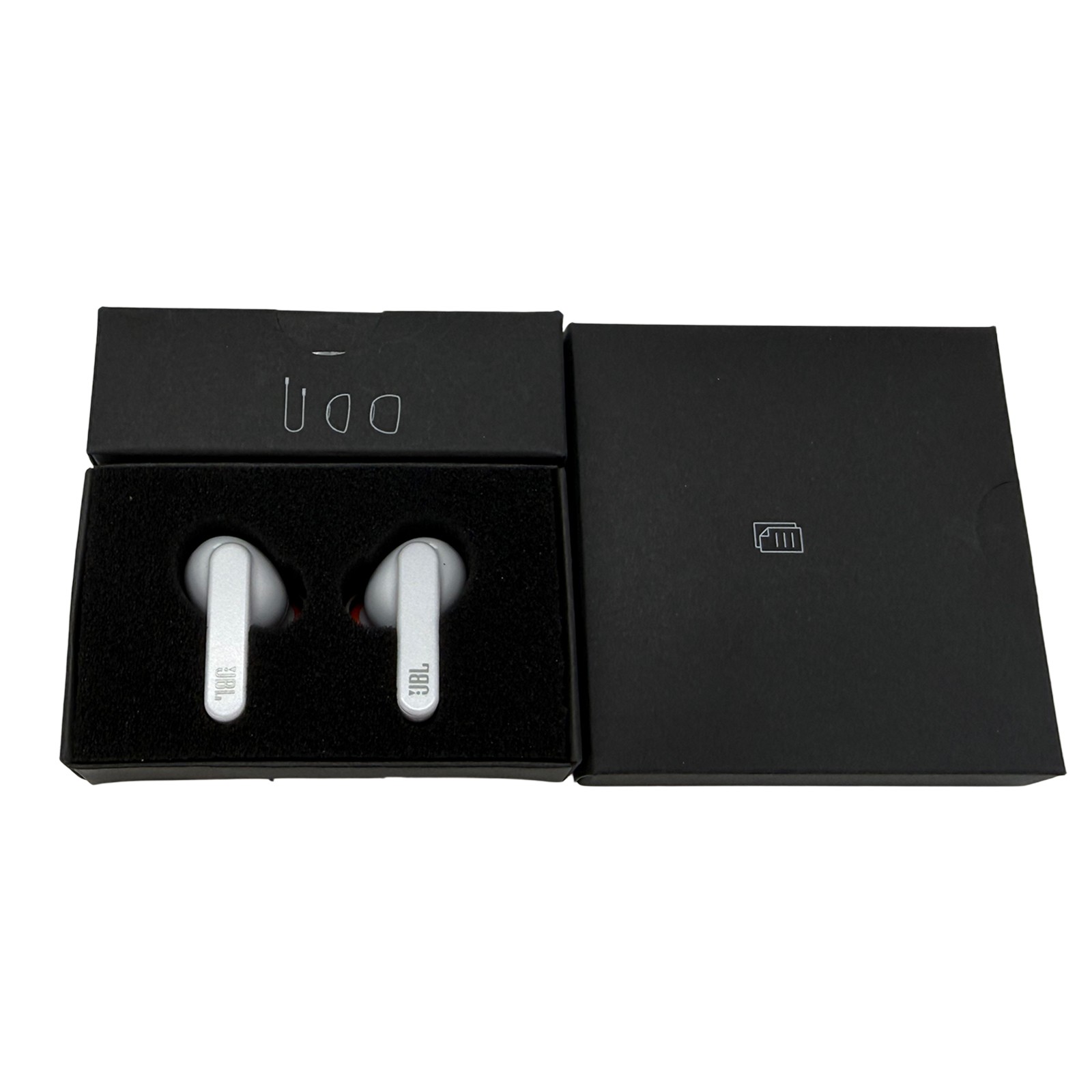 JBL Live Pro+ TWS Wireless Bluetooth Noise Cancelling Earbuds Silver Headphones