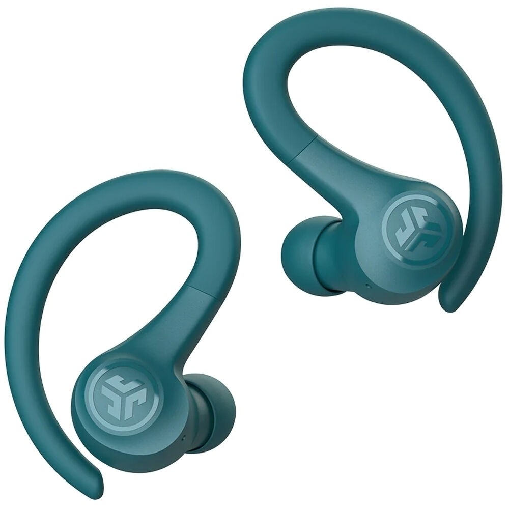 JLab GO Air Sport+ True Wireless Earbuds Teal, 35+ Hour Bluetooth Playtime