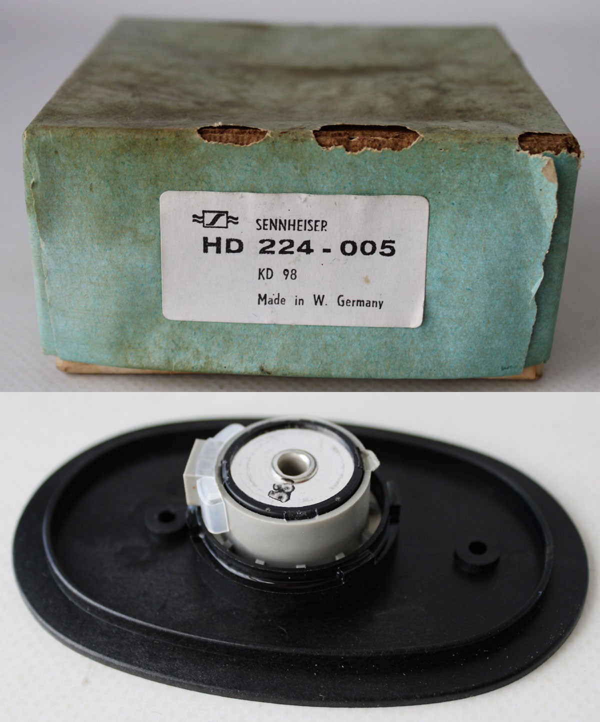 Vintage 70’s SENNHEISER HD 224-005 Capsule KD 98 West Germany New Old Stock !