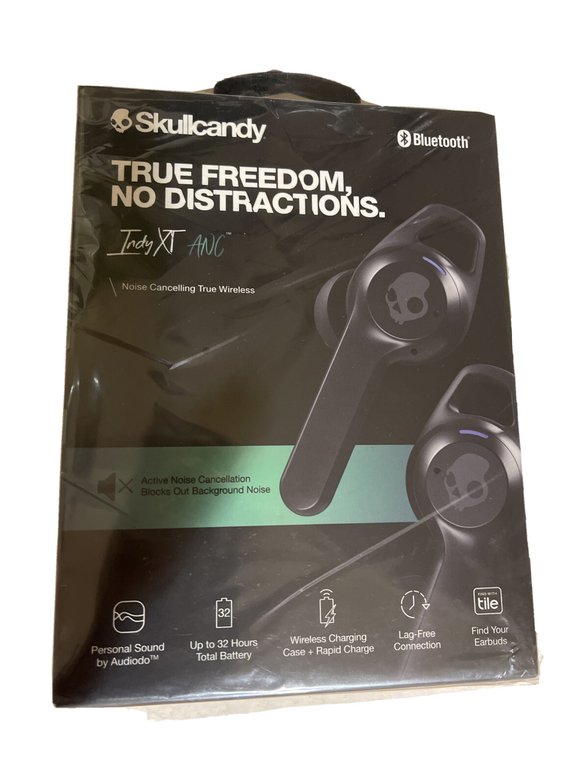 Skullcandy Indy ANC True In-Ear Wireless Earbuds – Black