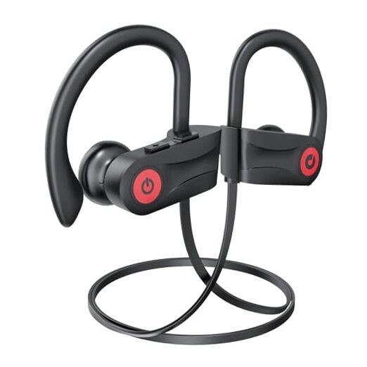 Bluetooth Headphones, Wireless Headphones with 16 Hours Playtime Black