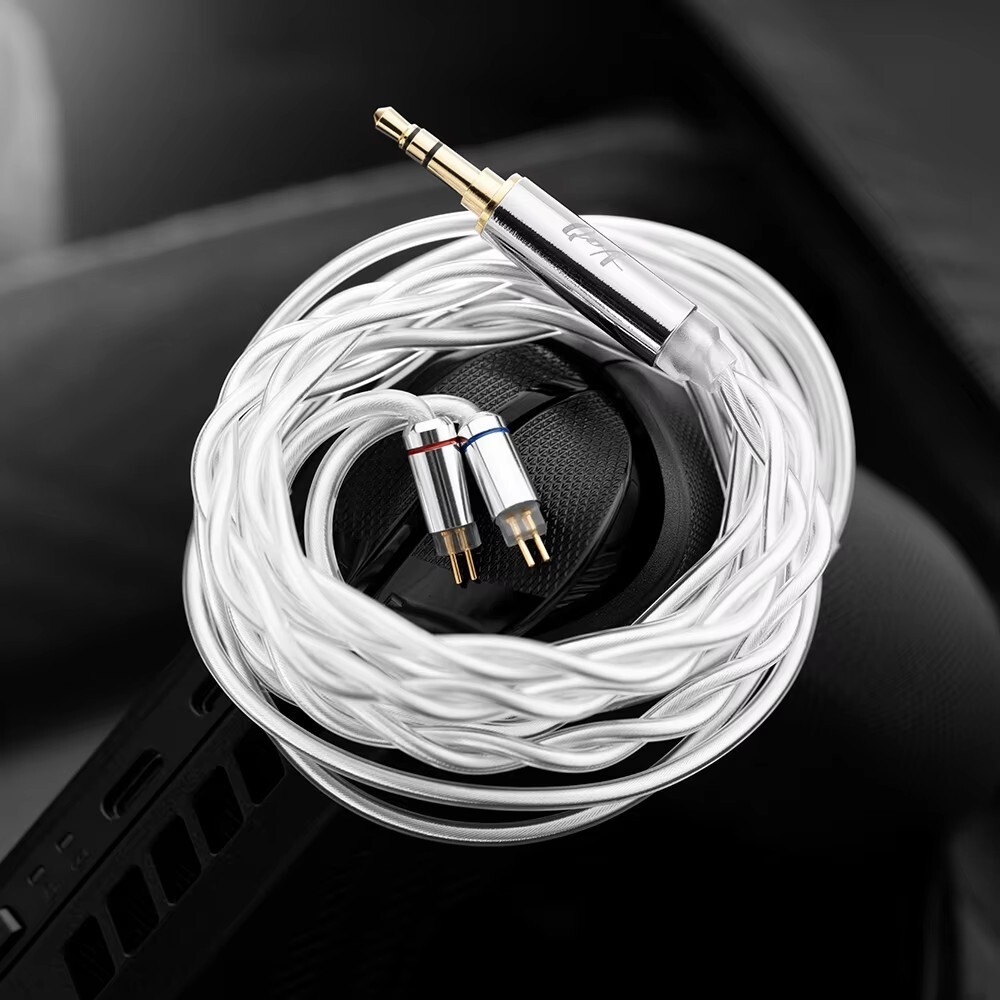 QoA Mimosa In Ear Earphone 1 Dynamic + 1 Planar IEMs 3.5mm 4.4mm Plug For HiFi
