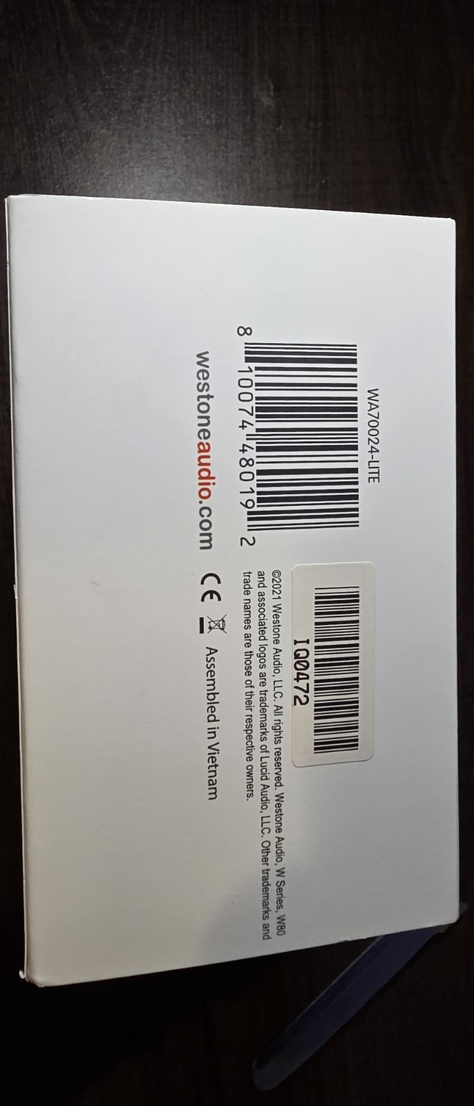 Westone Audio W80 V3 Signature Series 8-Driver In-Ear Monitors MMCX Open Box