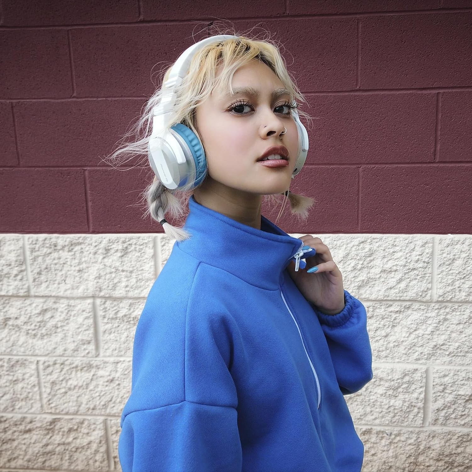 HDJ- On-Ear Wired Headphones, Dark Silver