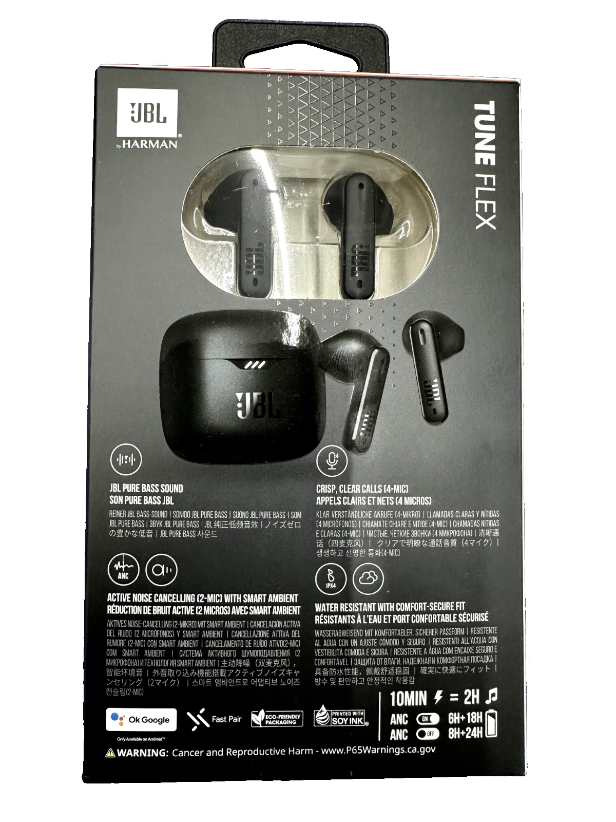 JBL Tune Flex True In Ear Wireless Earbuds – Black