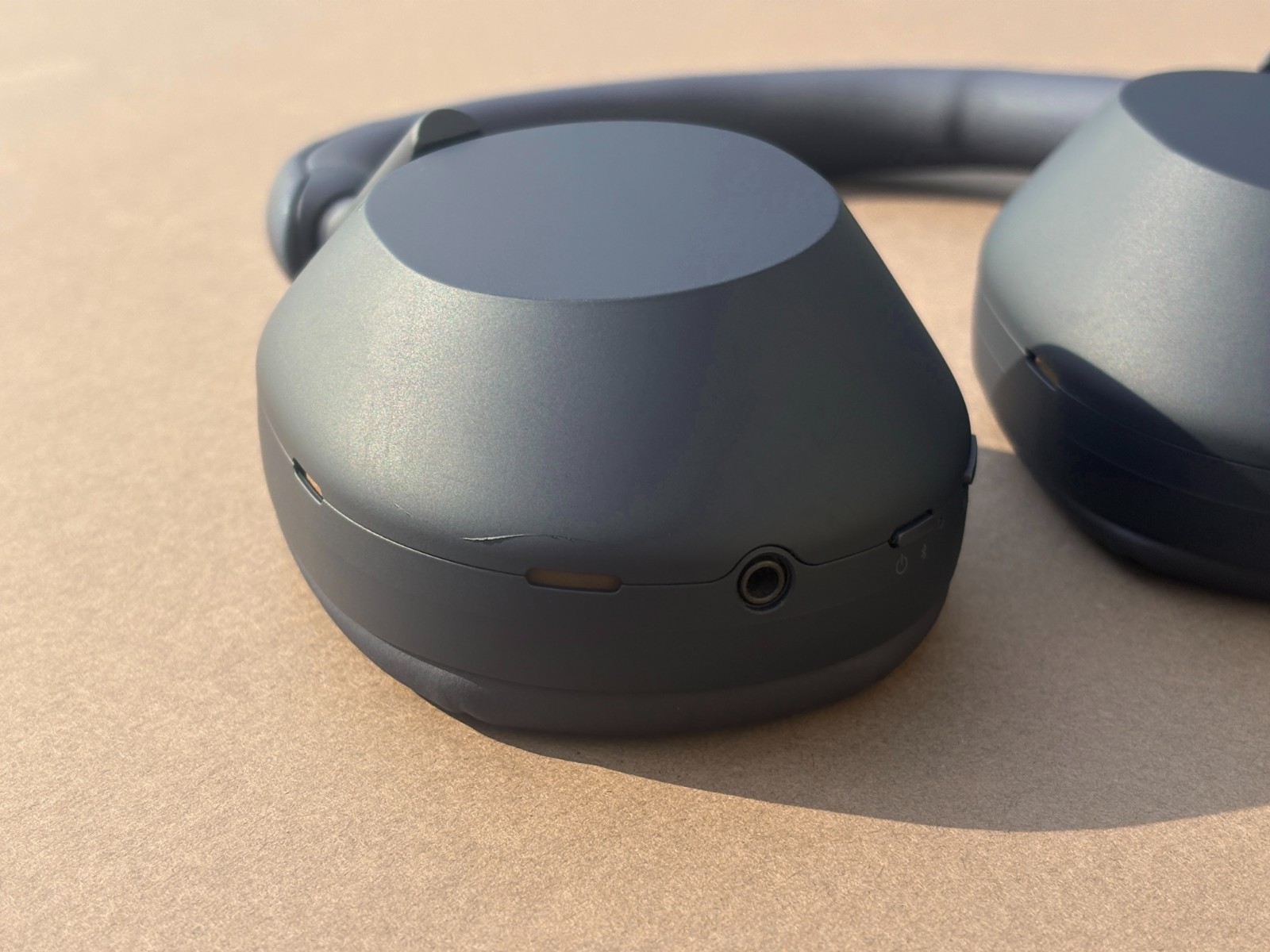 SONY WH-1000XM5 Wireless Noise Canceling Over Ear Headphones /w CASE – BLUE #VG