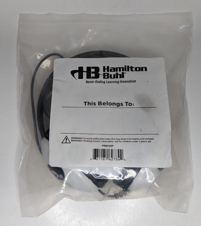 Hamilton Buhl PRM100P Primo Panda Face Stereo Headphone