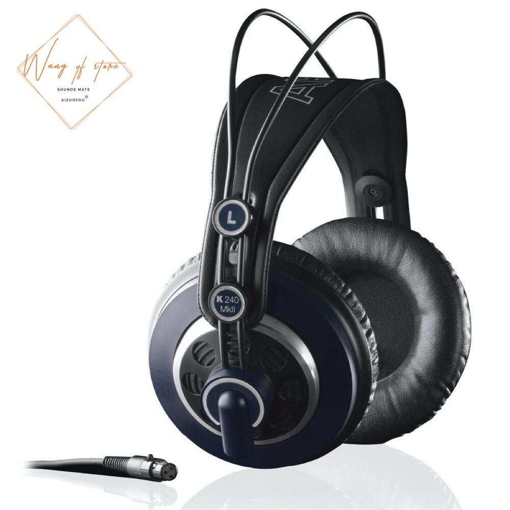 Sheepskin Leather Memory Foam EarPads For AKG K240 K240 Studio K240 MKII Headset
