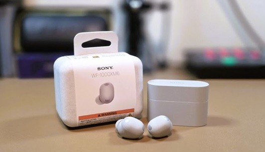 New Sony WF-1000XM6/S Truly Wireless Noise Cancelling Earbuds – Platinum Silver