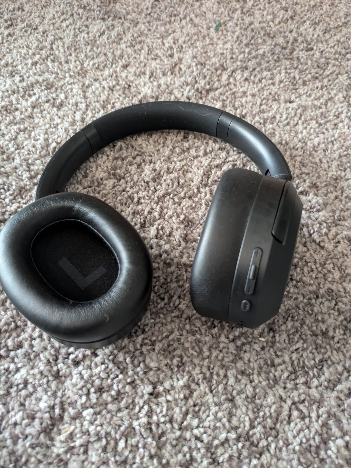 IKT LE824 ANC Active Noise Canceling Headphones Over The Ear Black Wireless $$💰