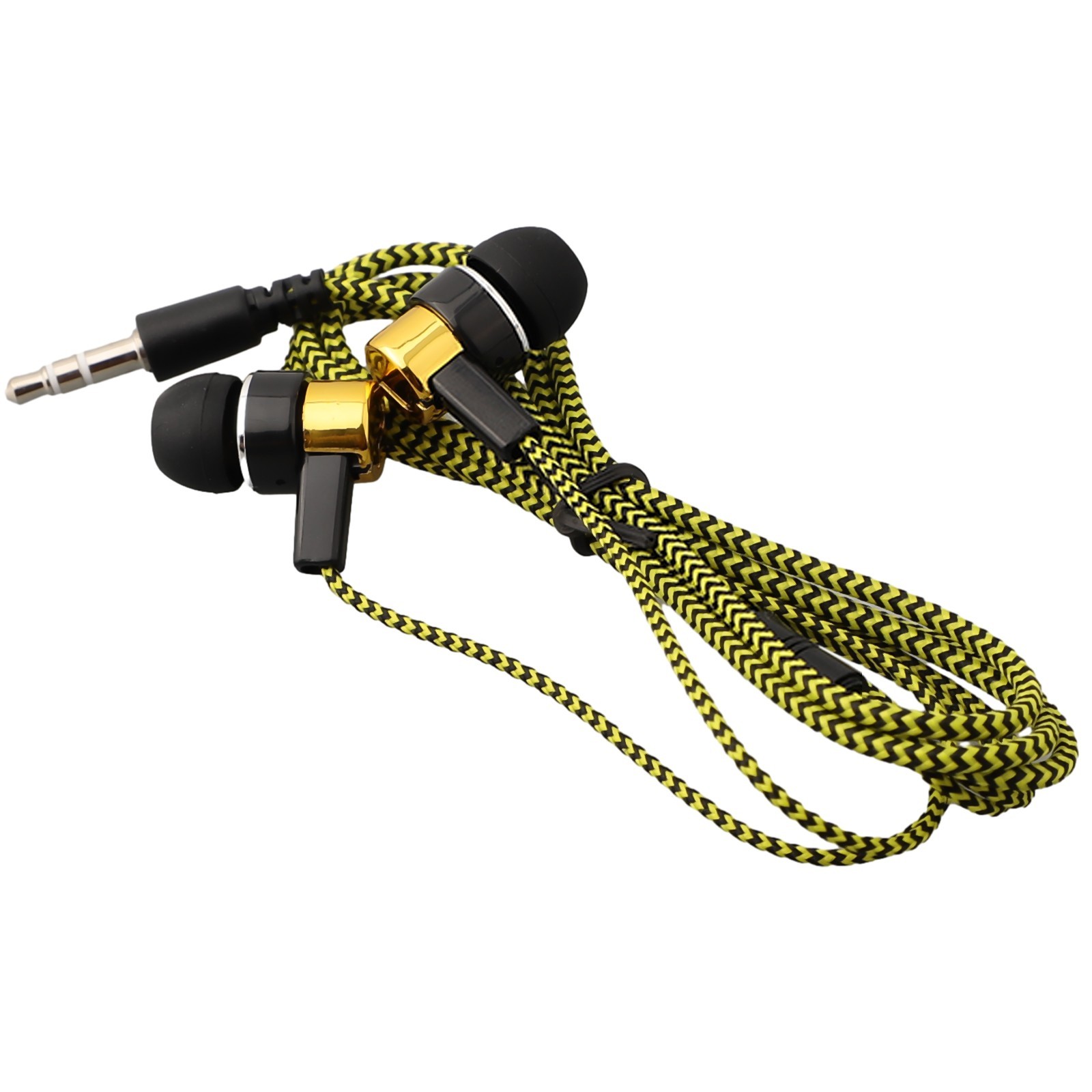 Music Playing Wired Headphones 1.2 M Cable Length 115 DB/mv Sensitivity