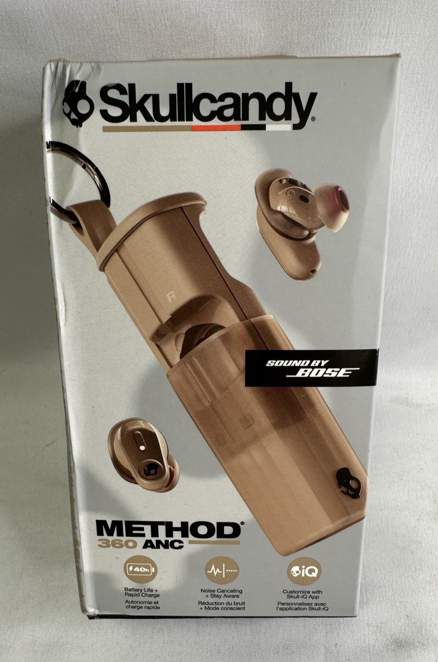 Skullcandy Method 360 ANC Wireless Earbuds, Sound by Bose – Primer – New