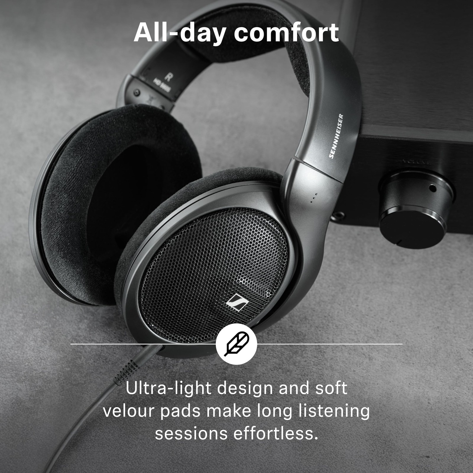 Sennheiser HD 560 S Over-The-Ear Audiophile Headphones – Neutral Frequency Re…