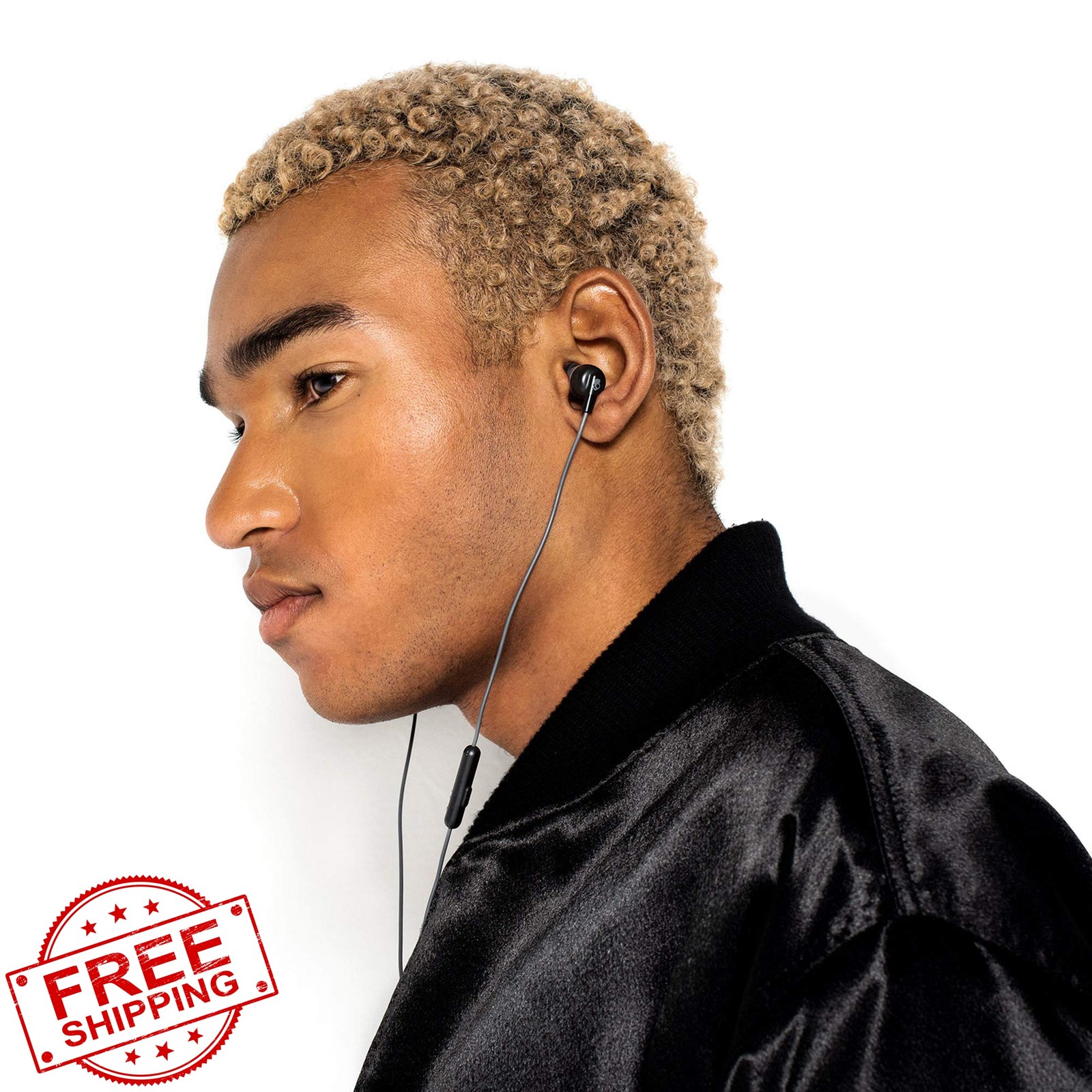 Skullcandy Ink’d+ Wired Earbuds Black 3.5mm Mic