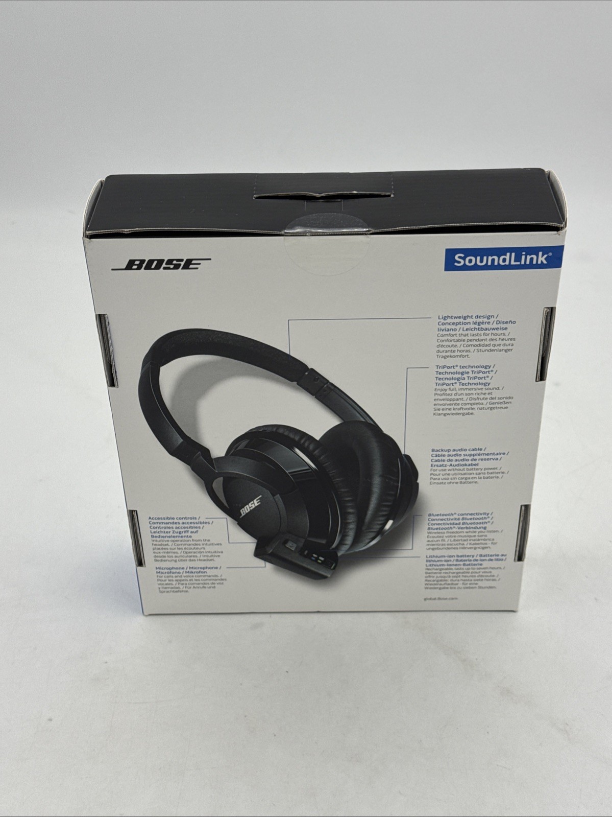 Bose SoundLink AE2W Around-Ear Bluetooth Headphones Headset Black New Sealed