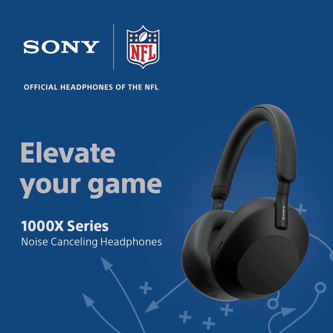 Sony WH-1000XM5 Premium Noise Canceling Wireless Headphones Auto NC Optimization