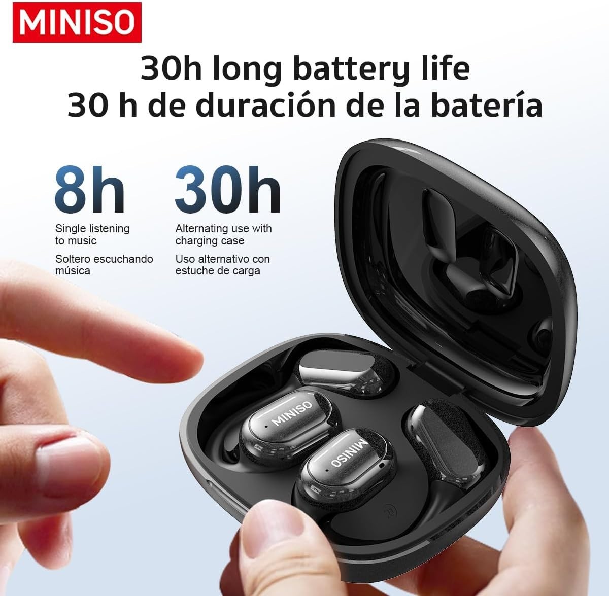 MINISO X30 OWS Translation Wireless Bluetooth Earbuds Support 135 Languages
