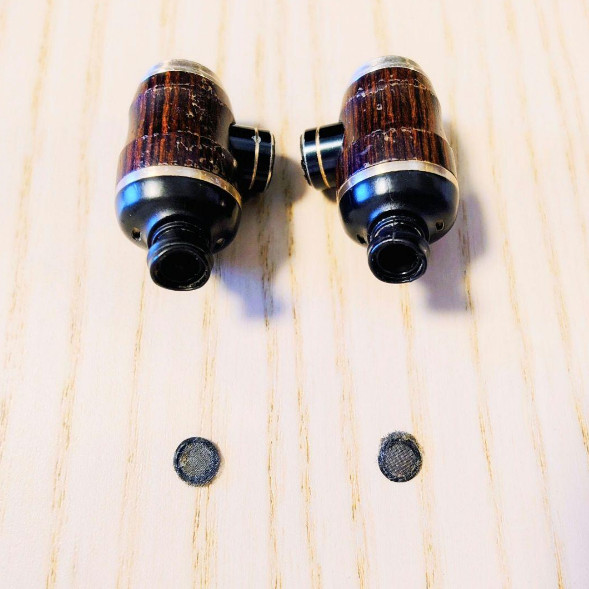JVC Kenwood HA-FX850 Wood Stereo In-Ear Headphones Japan Used