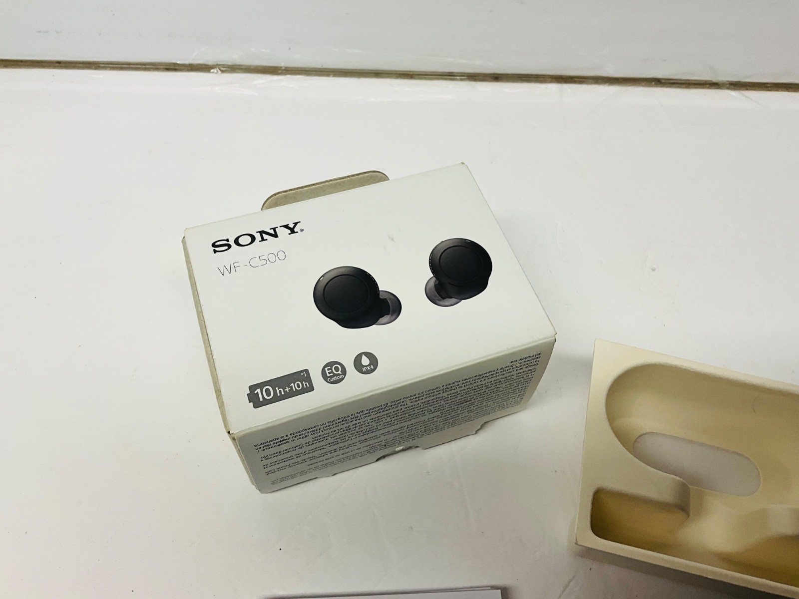 Sony WF-C500 Truly Wireless In-Ear Bluetooth Headphones – Black