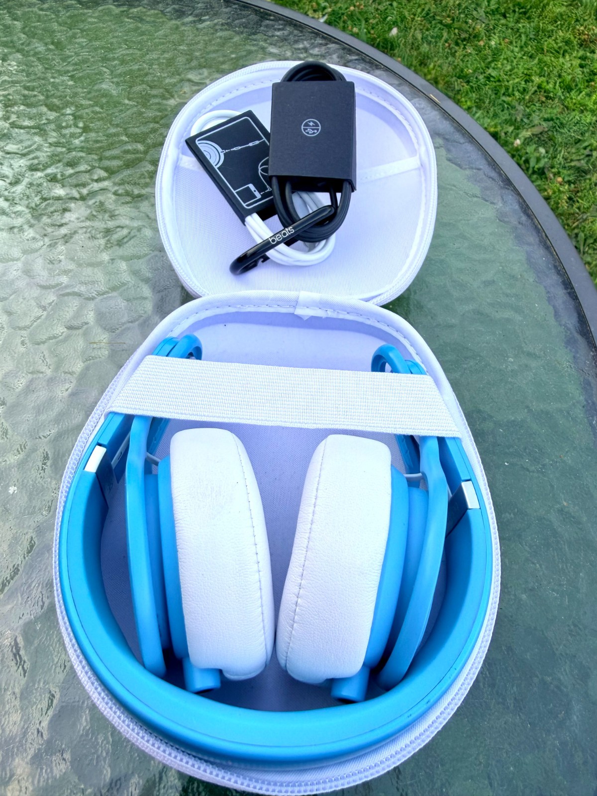 Beats Mixr Wired Headphones David Guetta Limited Blue/White GUC