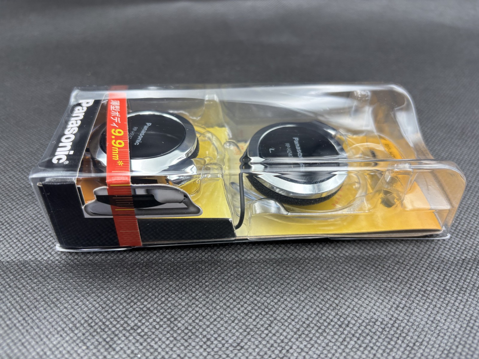 Panasonic Clip Earphone Headphone RP-HZ47-K 9.9mm Black NEW