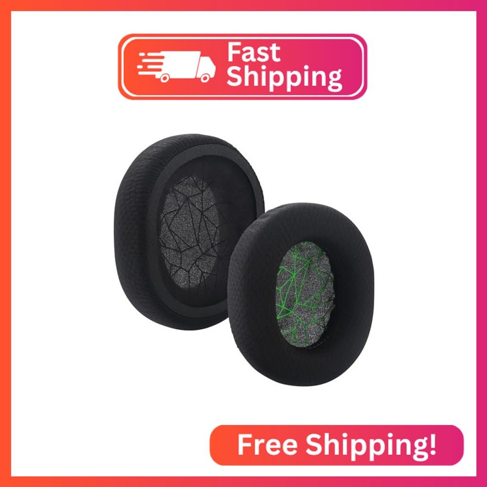 Arctis 7 Ear Pads Replacement Earpads Cushion Fabric Ear Cup Compatible with Ste