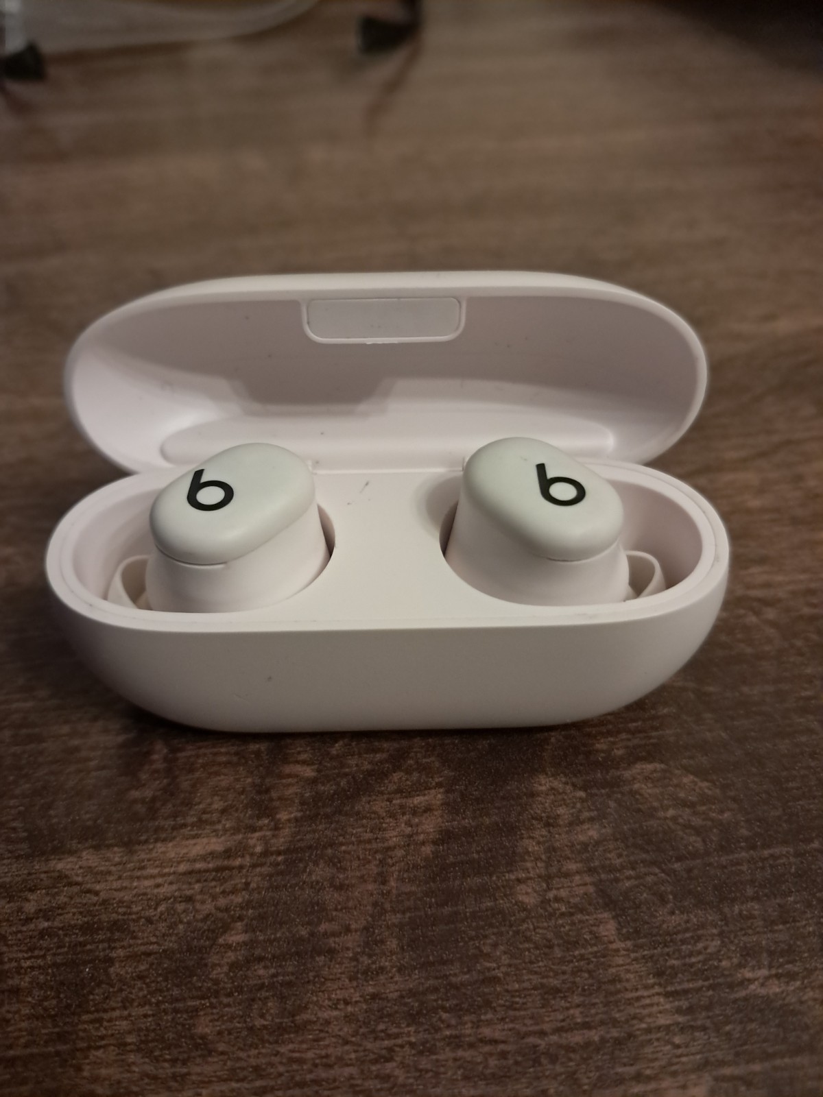 Beats Earbuds and Case Matte Ivory Color (No Charger)