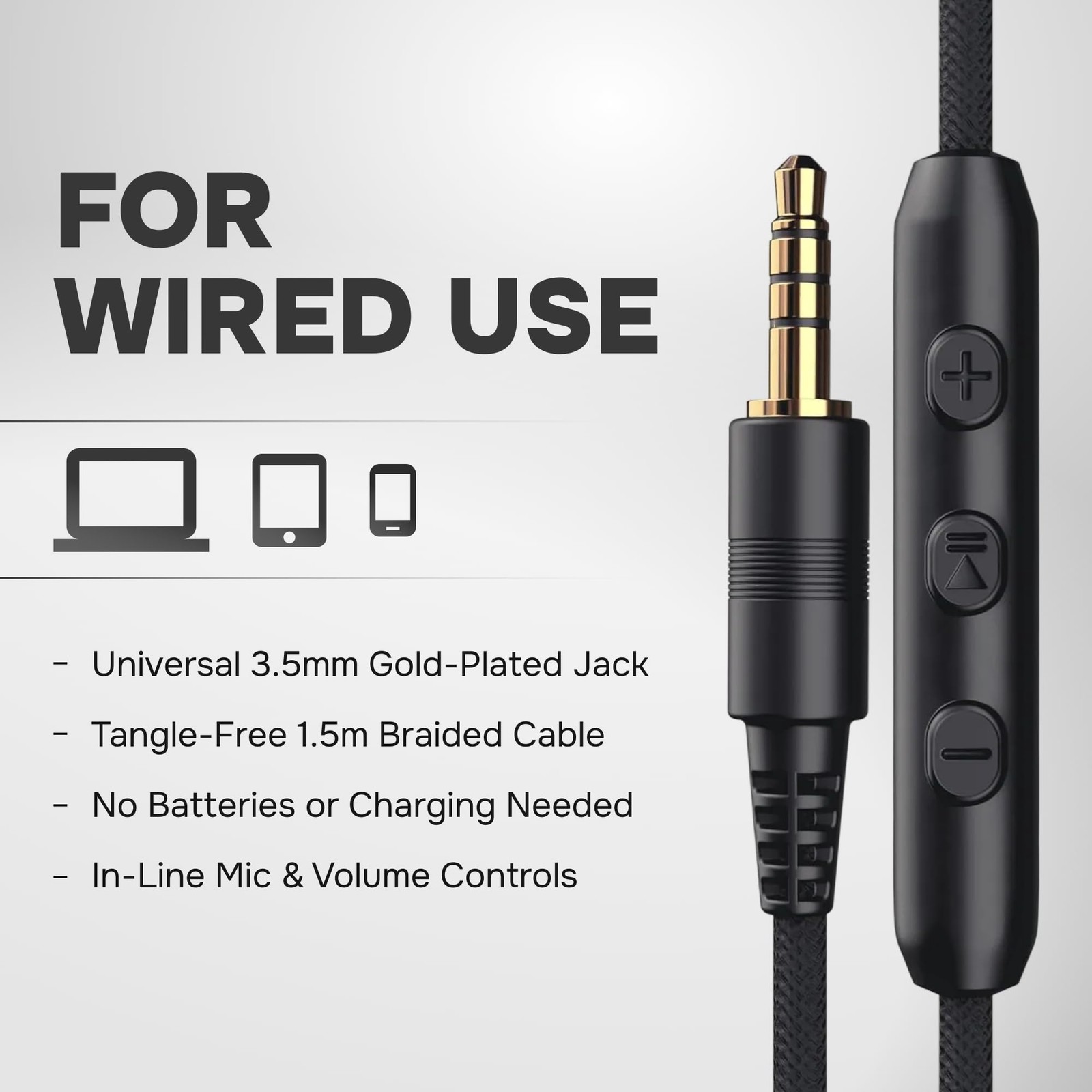 CL750 Adults & Kids Headphones with Cord – Plug-In Over Ear Headphones Wired …
