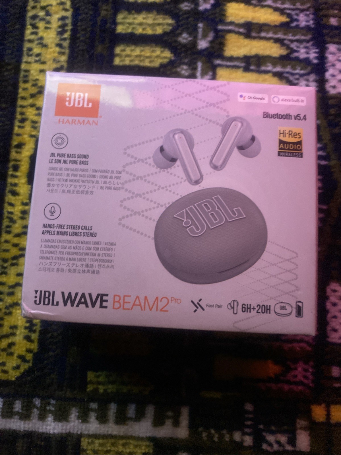 JBL Live Pro 2 Wireless Bluetooth Noise Cancelling Earbuds -Silver…
