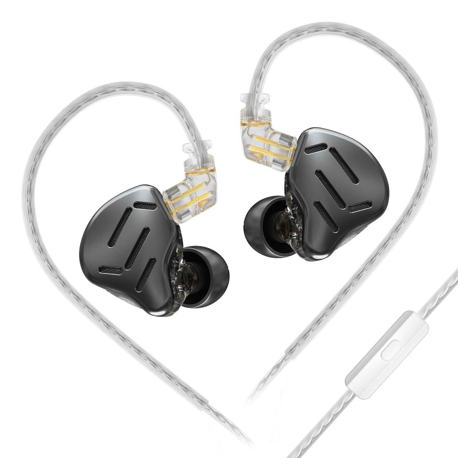 Kz Zax In Ear Headphones 7Ba1Dd Hybrid 16 Drivers Hifi Noise Cancelling Wired