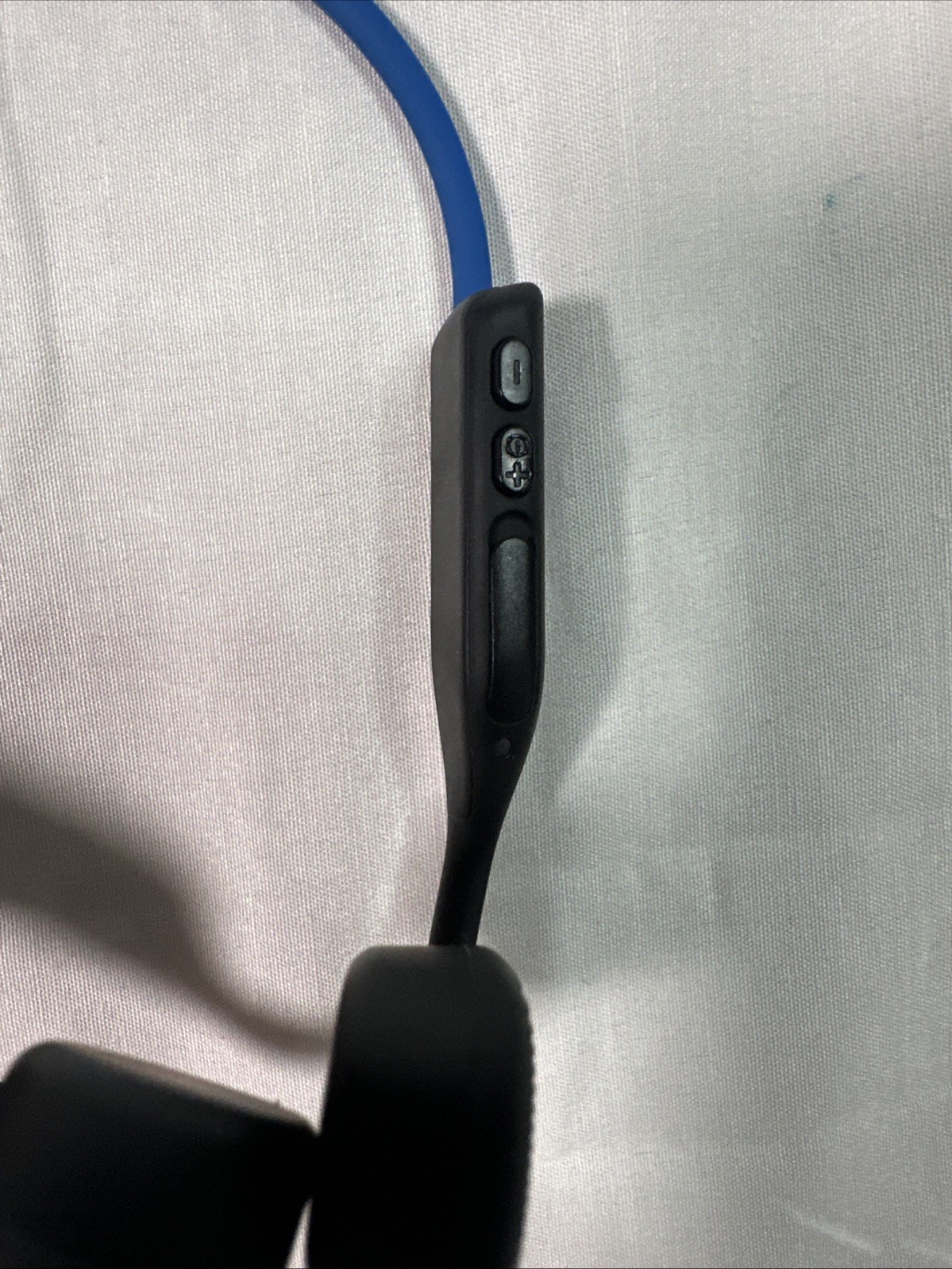 Shokz OpenMove Bone Conduction Open Ear Wireless Headphones Blue/Black W/Case