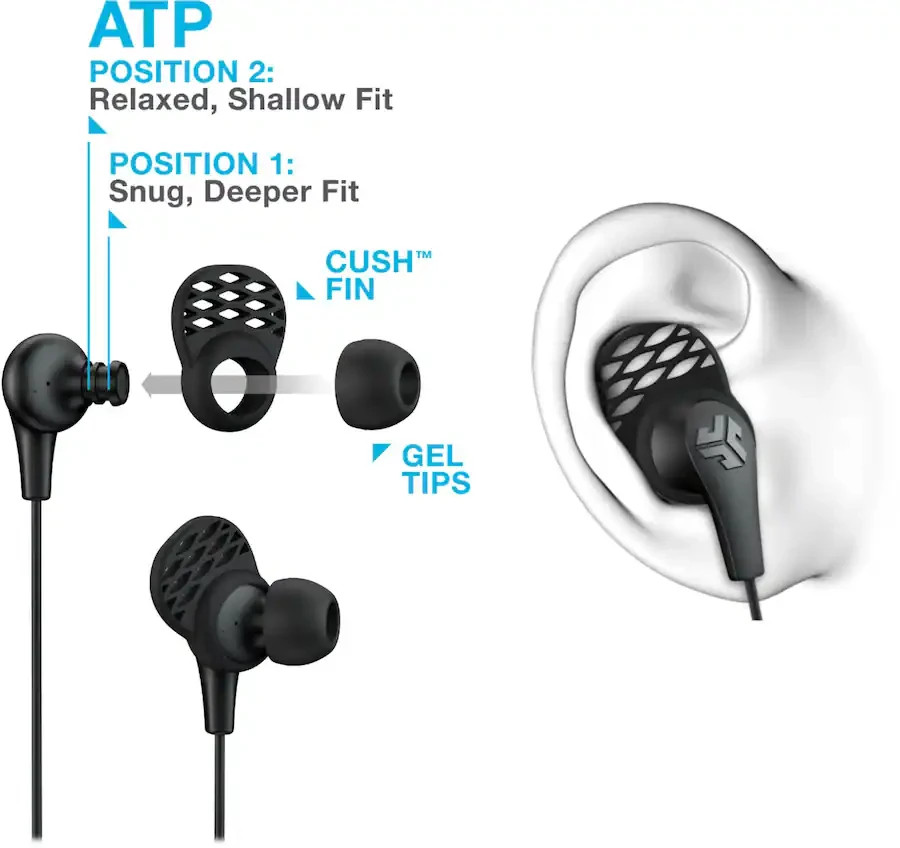 Jbuds Pro Signature Wired Earbuds – Black – JLab – Brand New Open Box