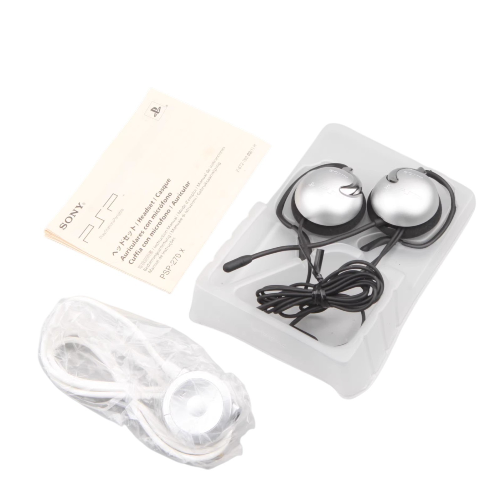 Headset with Remote Control Set For Sony PSP 1000 PSP-270X