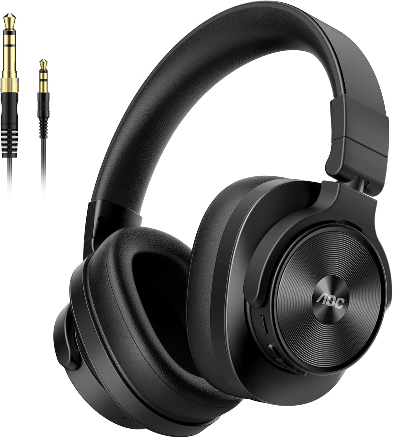 Bluetooth over Ear Headphones, Wireless Studio Monitor & Mixing DJ Headphones wi