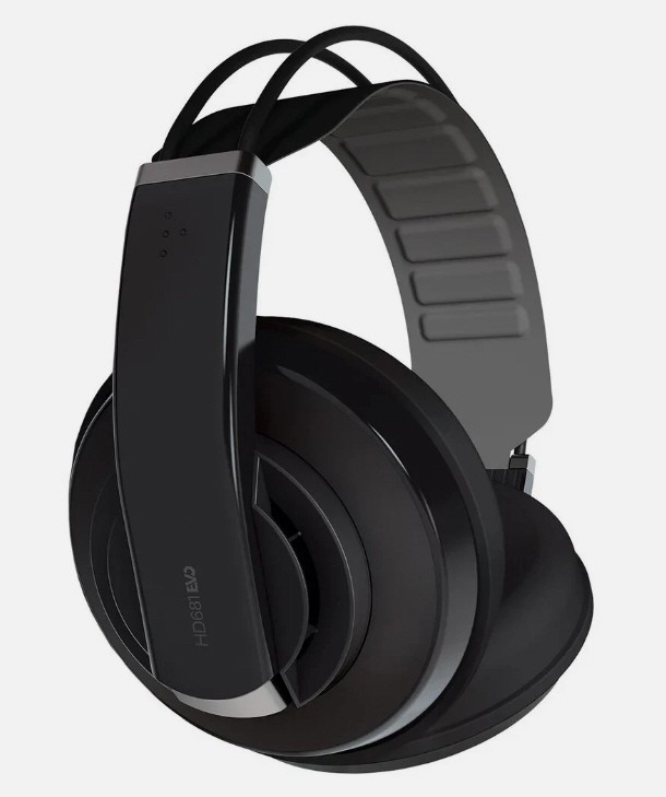 Superlux HD-681 EVO Semi-Open Circumaural Monitoring Headphones HD681EVO